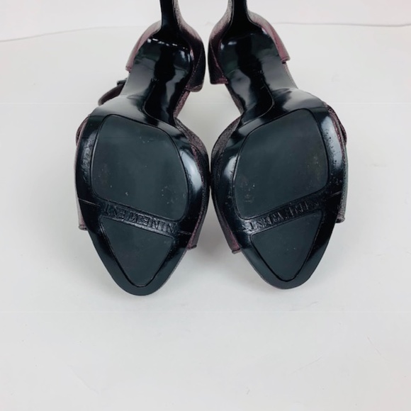 Nine West metallic grape/purple heels. 7M. NWOT. - Picture 16 of 16